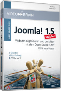 DVD-Cover von \"Joomal! 1.5 stable\" von video2brain