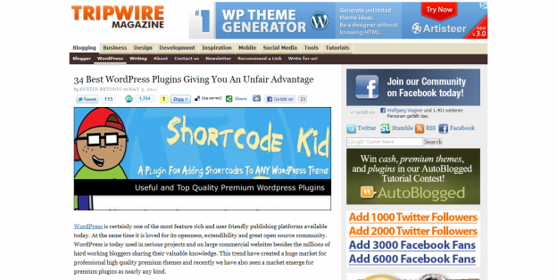 34 Best Wordpress Plugins tripwire magazine