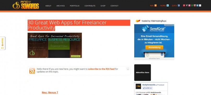 30 Great Web Apps for Freelancer Productivity