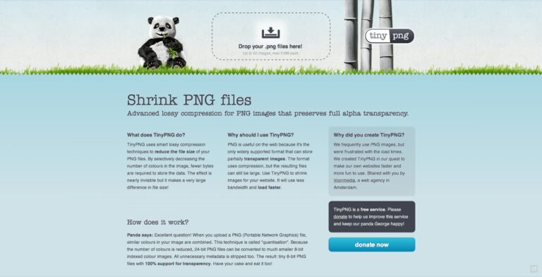 Read more about the article TinyPNG – PNG-Bilder komprimieren
