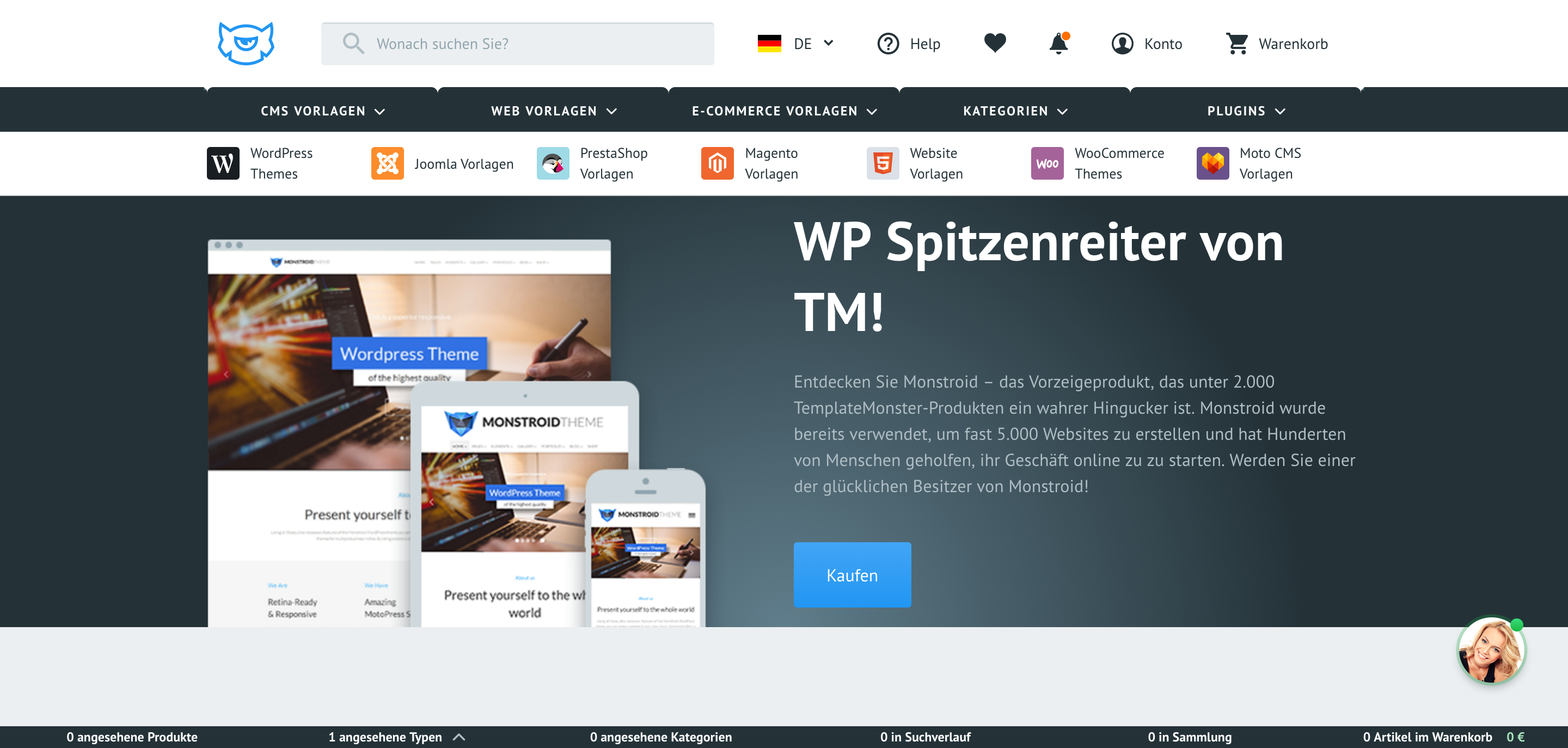 Read more about the article Gewinnspiel: Gewinnt ein Premium WordPress-Theme von TemplateMonster