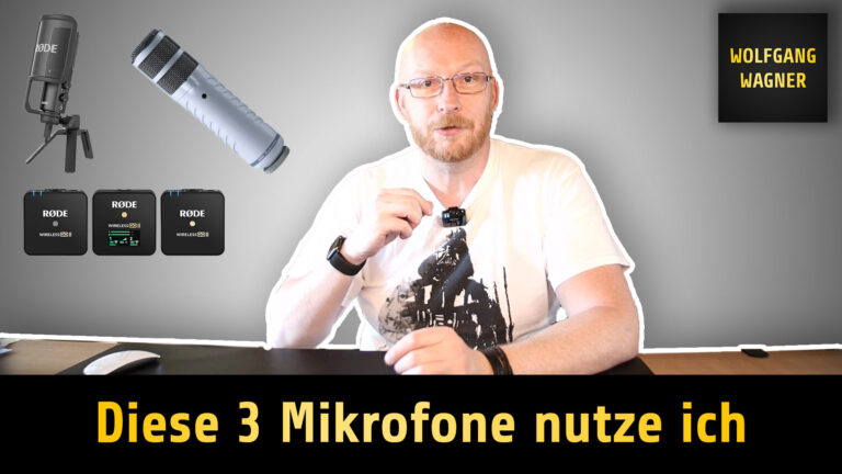 Read more about the article Mikrofone: diese 3 nutze ich (je nach Anwendungsfall)