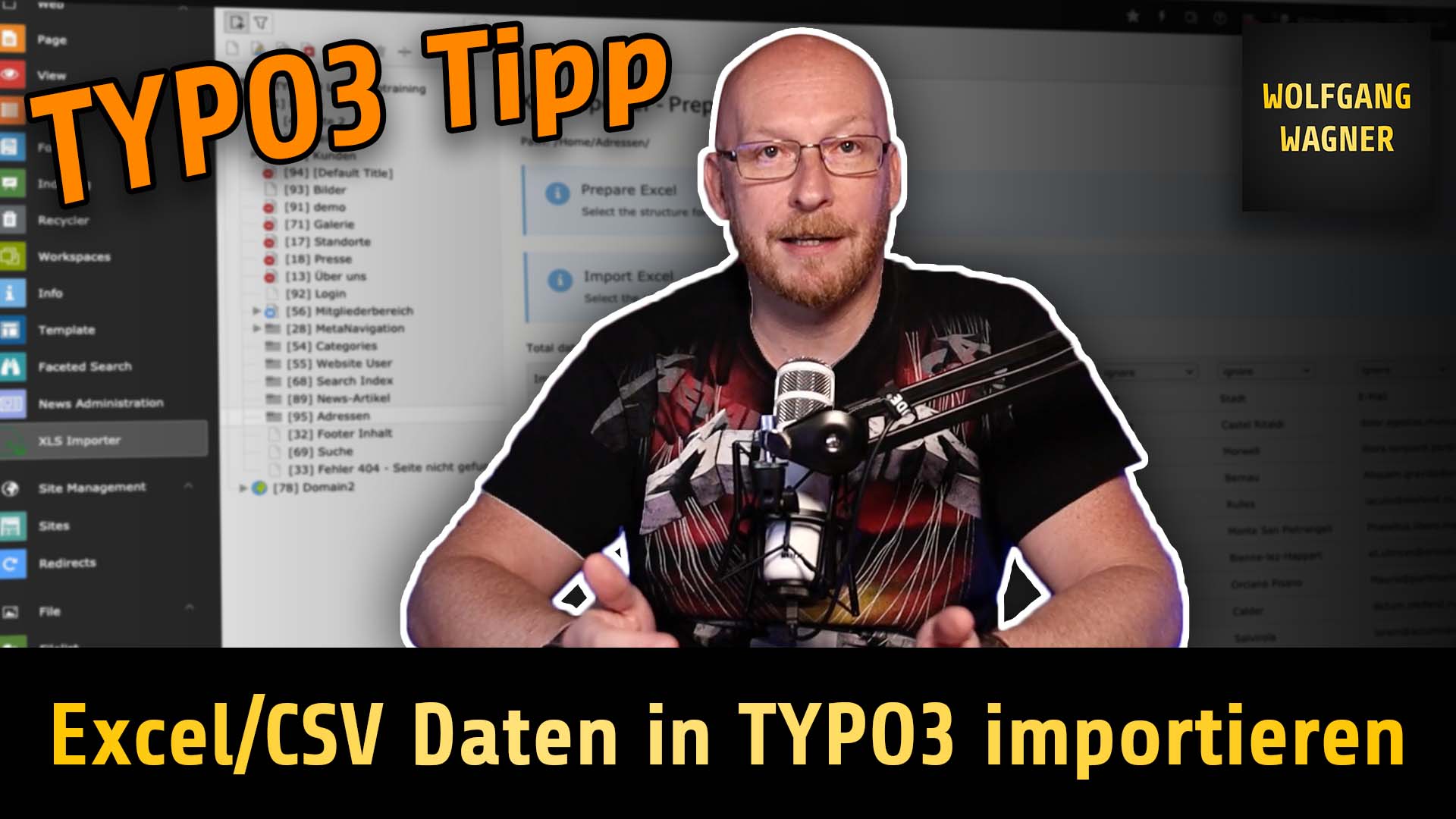 Read more about the article TYPO3-Tipp: Excel/CSV Dateien in TYPO3 importieren