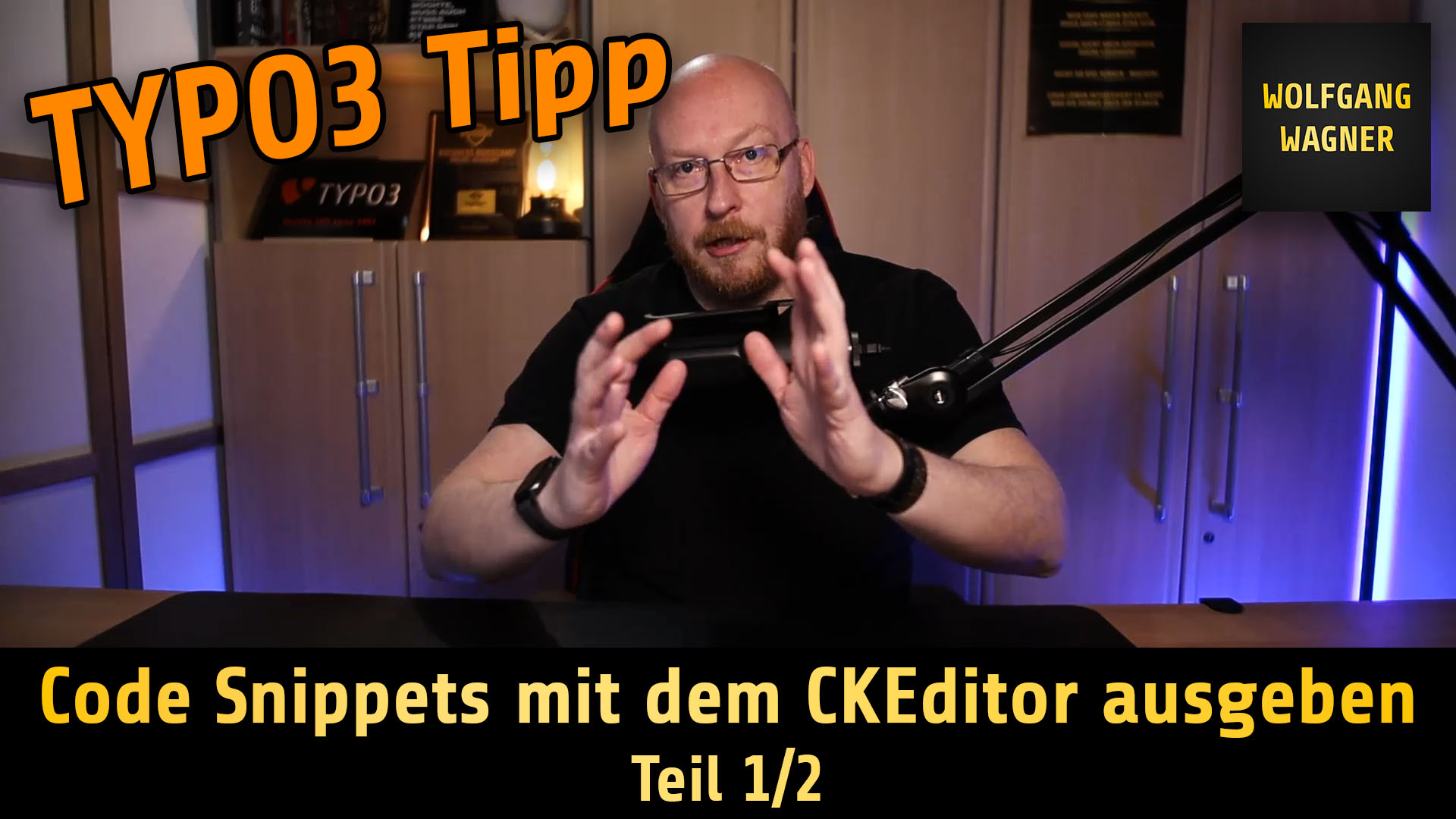 You are currently viewing TYPO3-Tipp: Code Snippets mit dem CKEditor ausgeben, Teil 1/2