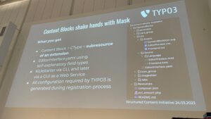 Content Blocks profitieren von den Erfahrungen mit Mask