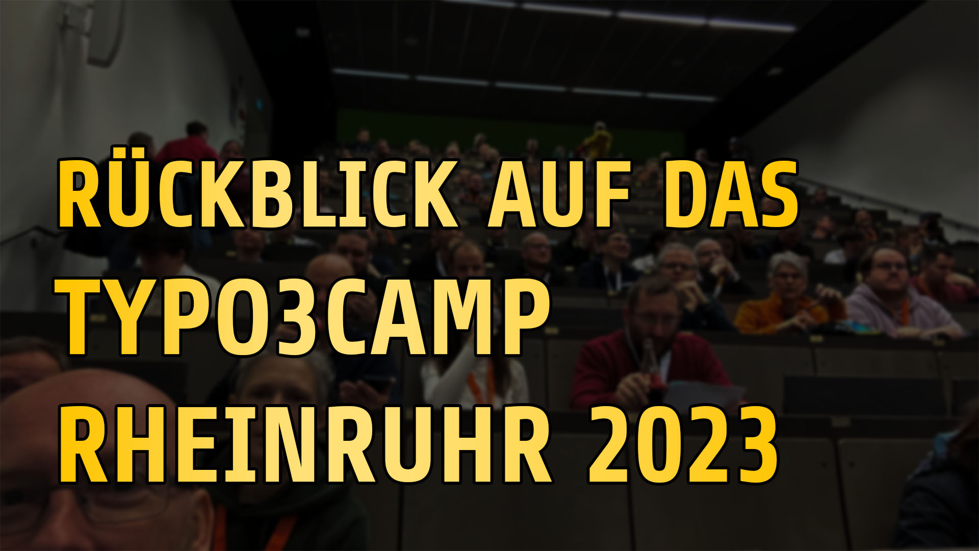 Read more about the article Recap TYPO3camp RheinRuhr 2023